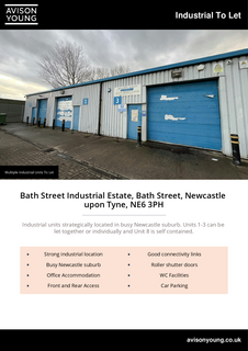 Showroom to rent, Bath St Newcastle Upon Tyne NE6 3PH
