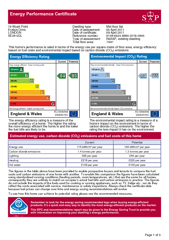 EPC (Contains public sector information licensed under the Open Government Licence v3.0.)
