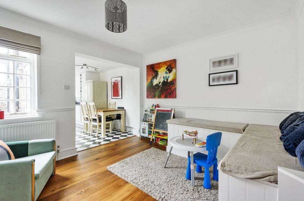 Open-plan living area, open plan living