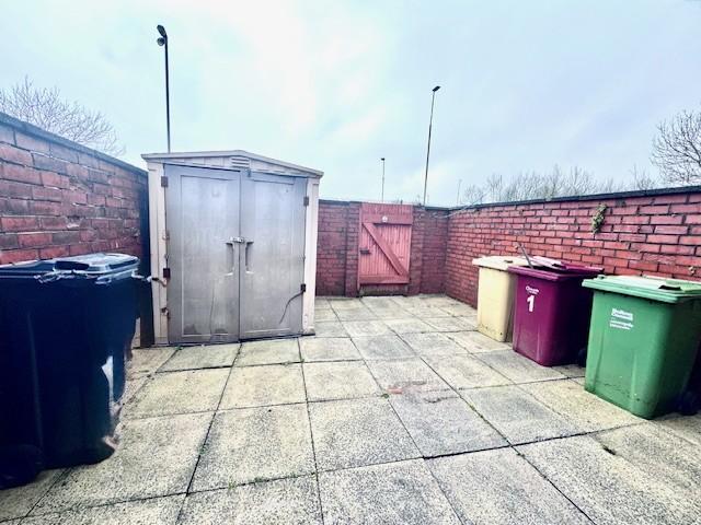 Rear garden