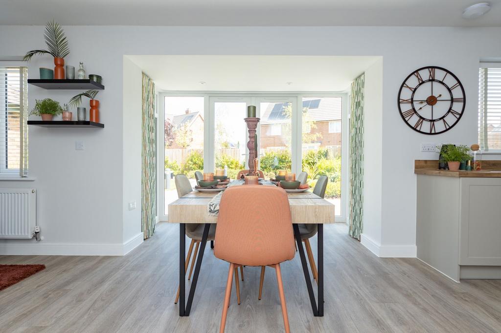 Living dining kitchen