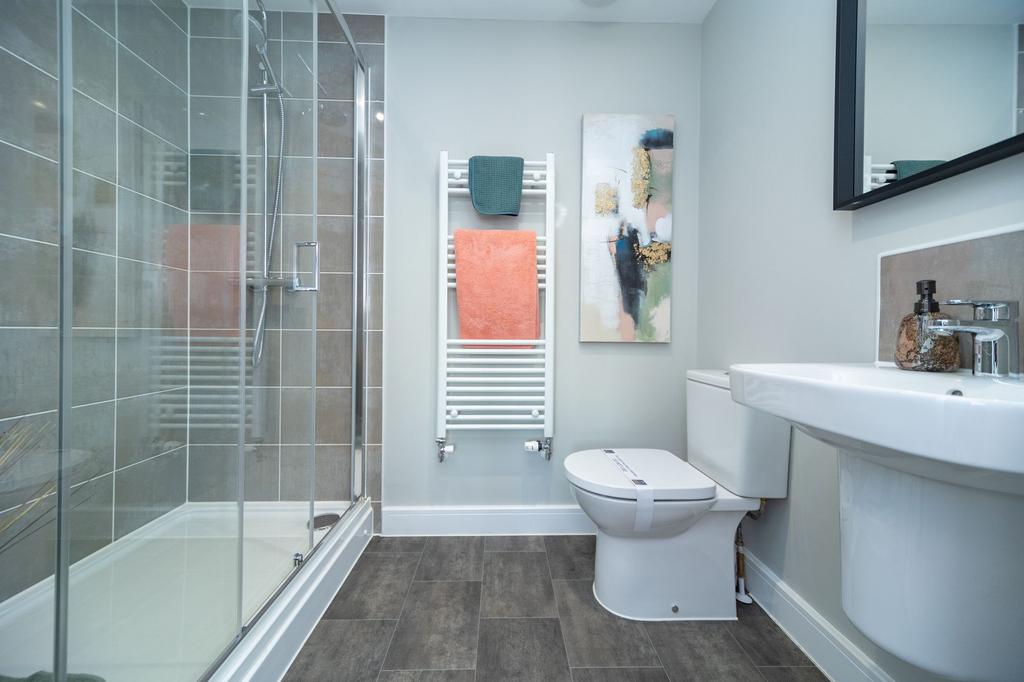 En suite shower room