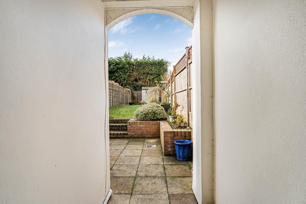 Rear entrance