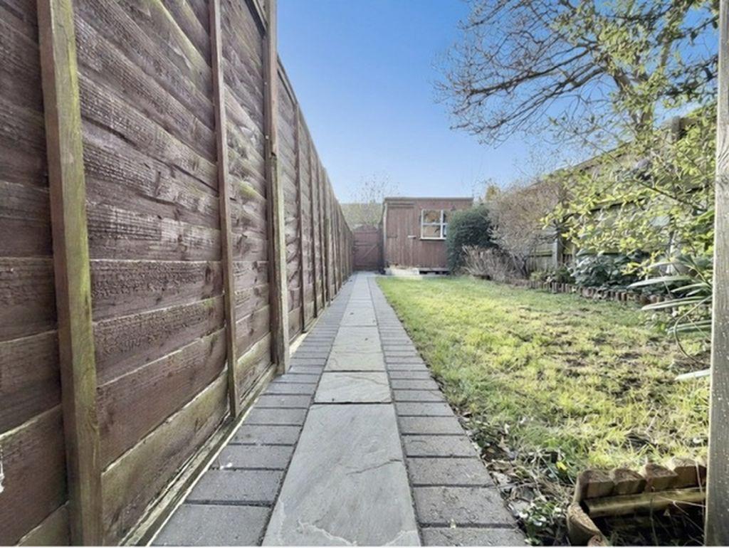 Pathway and rear...