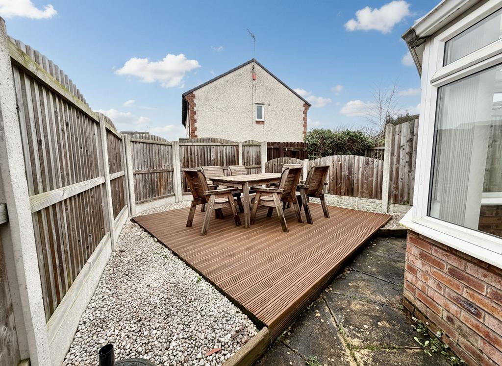 Rear garden