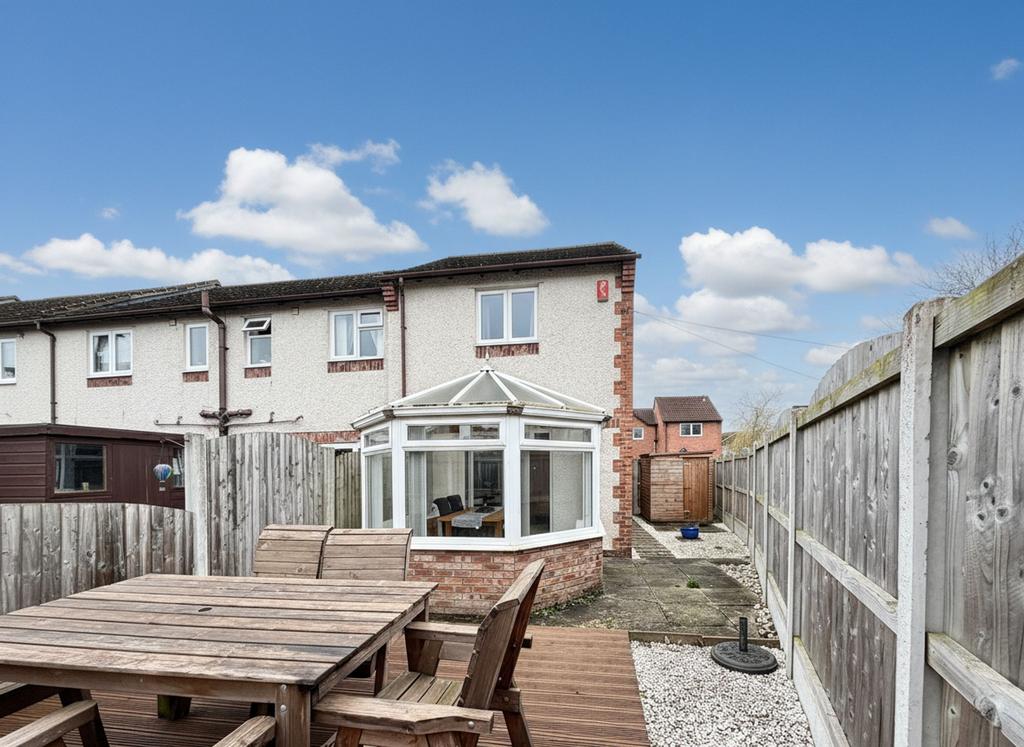 Rear garden