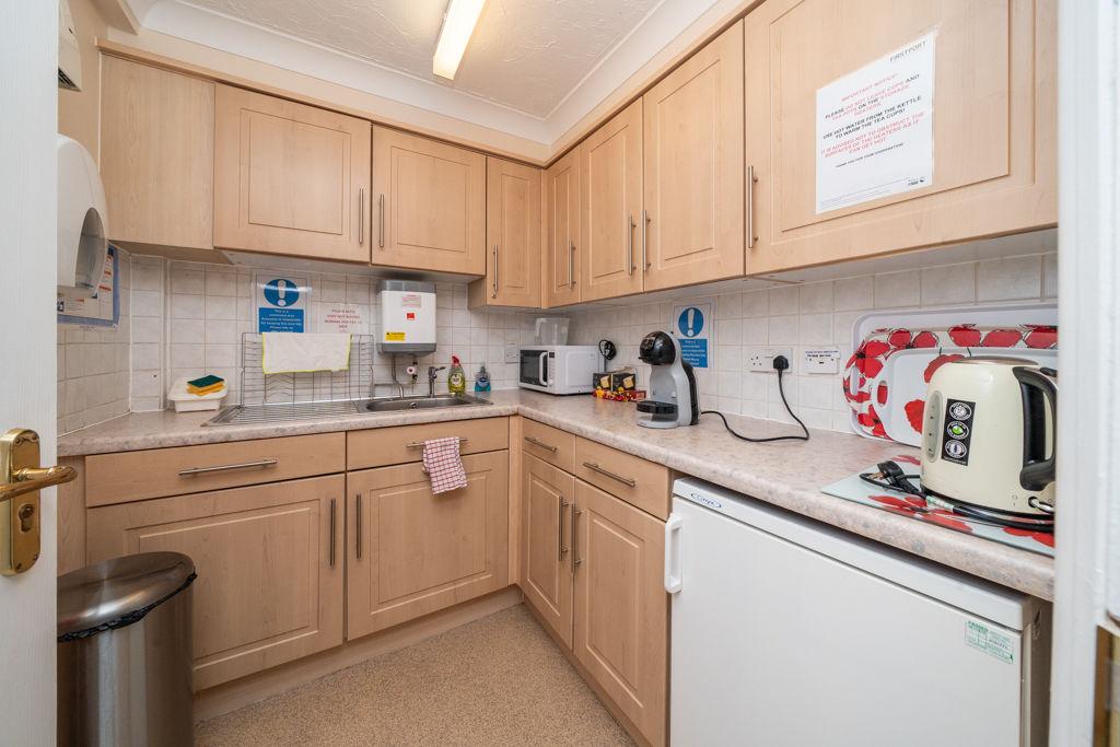 Communal kitchen...