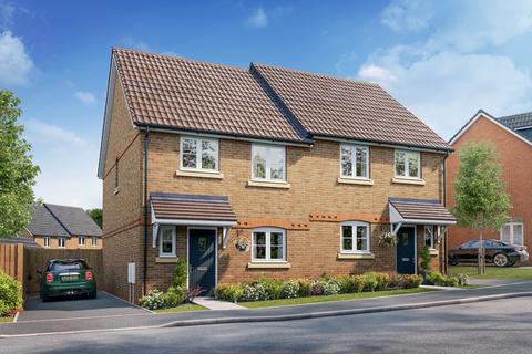 3 bedroom semi-detached house for sale, Plot 327, The Eveleigh at Meridian Gate, 33 Desborow Lane SG8