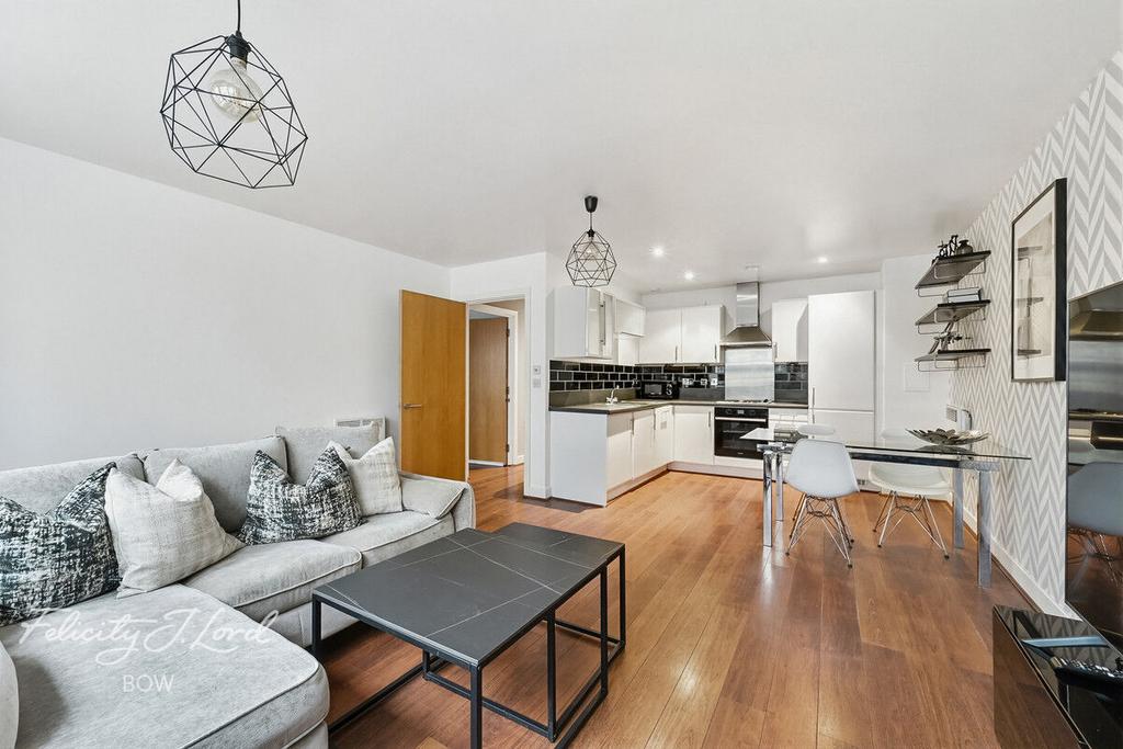 Open-plan living area, open plan living