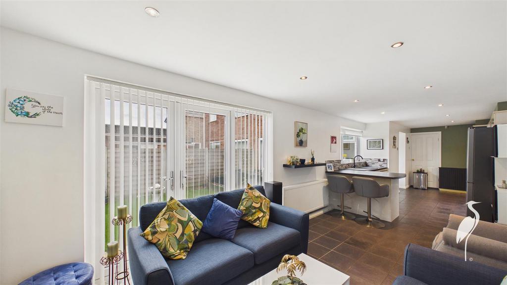 Open Plan Kitchen &amp; Living Area