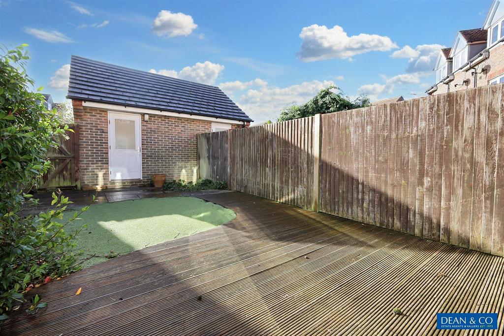 Rear garden