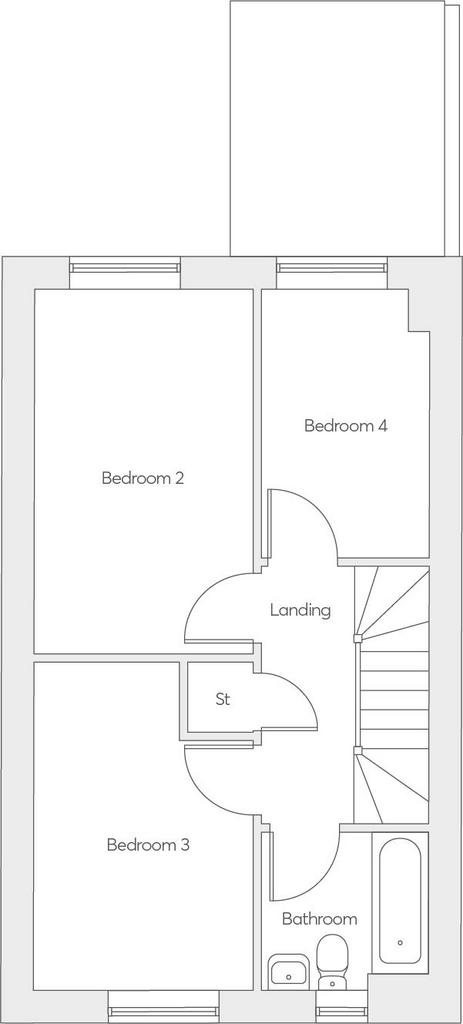 4 bedroom semi-detached house for sale - Floor Plan