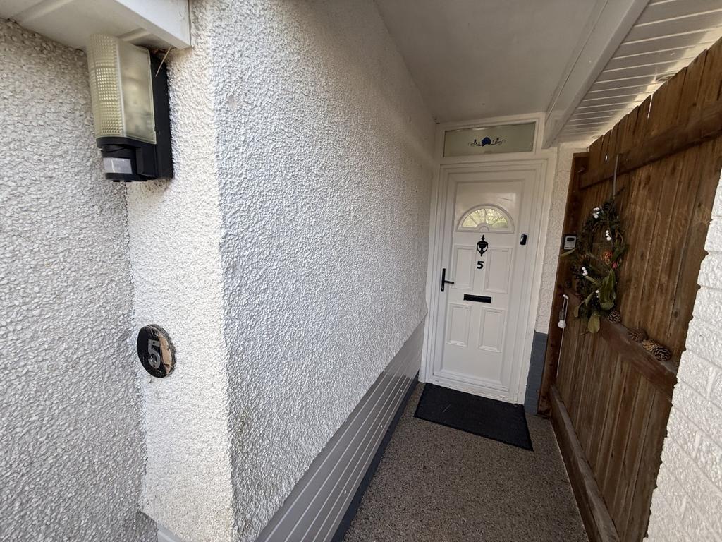 Covered Front Entrance