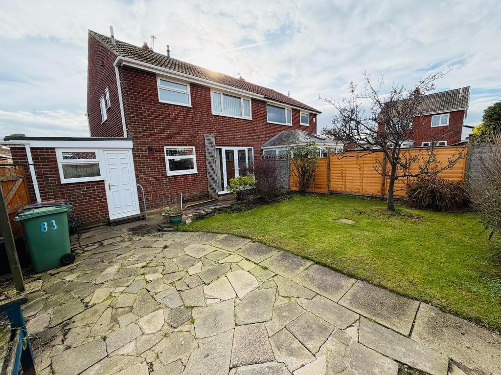 Rear garden