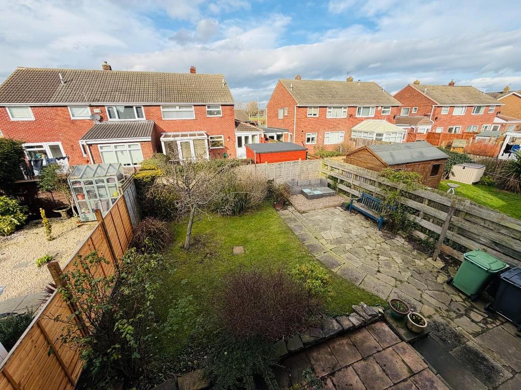 Rear garden