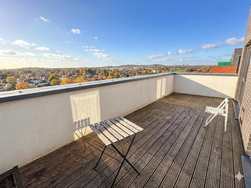 Private balcony