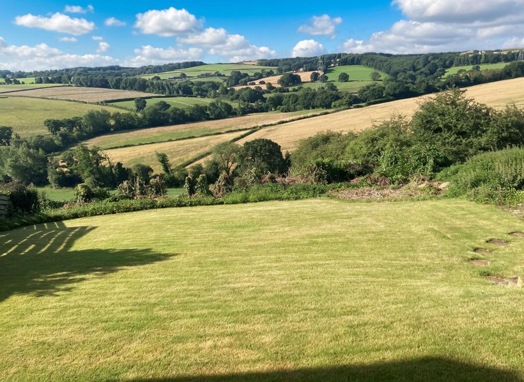 Gardens and view