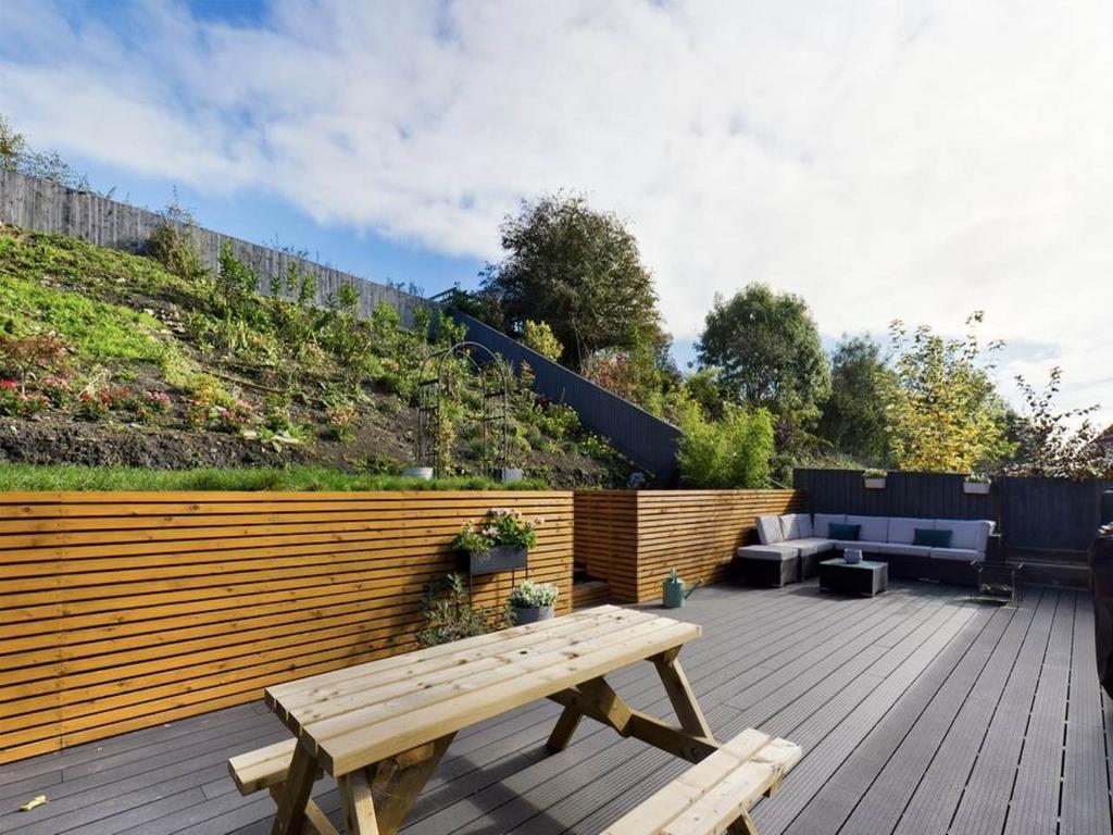 Decked area