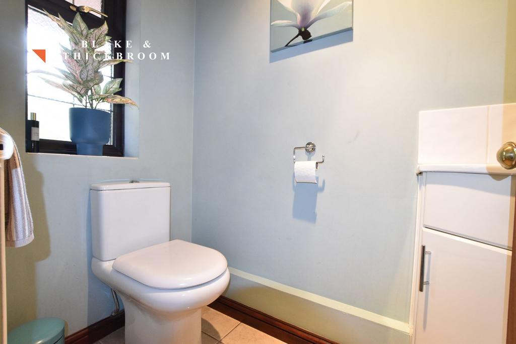 Ground floor cloakroom