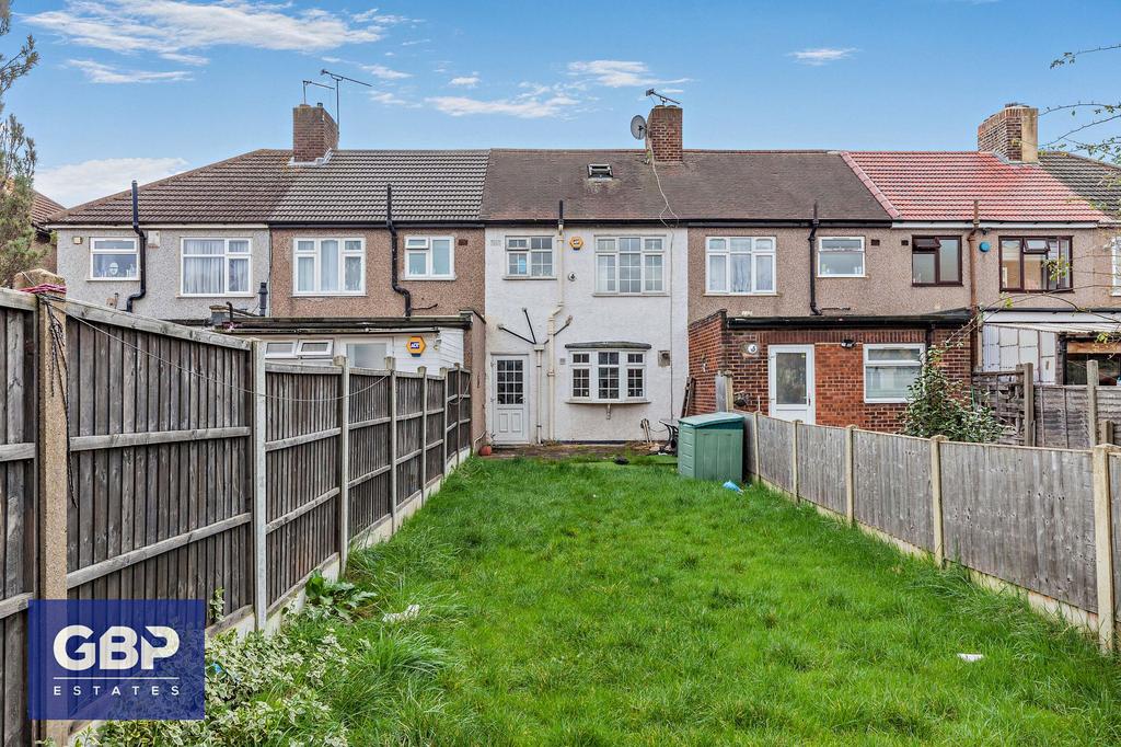 Rear of Property