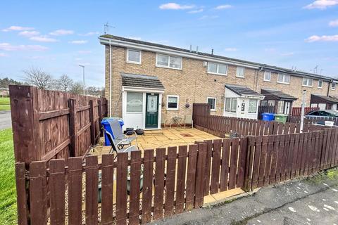 3 bedroom end of terrace house for sale, Axminster Close, Cramlington, Northumberland, NE23 2UD