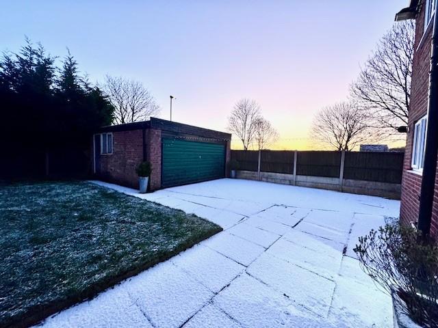 Rear garden