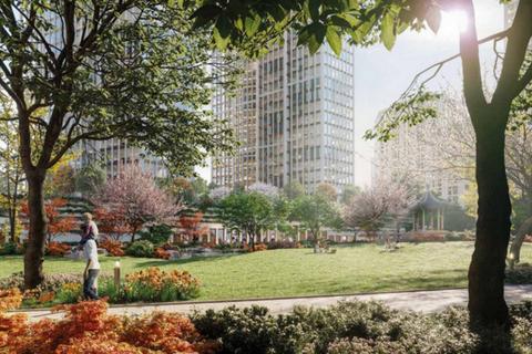 2 bedroom apartment to rent, One Thames City, London, SW8