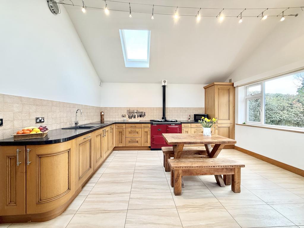 Vaulted ceiling