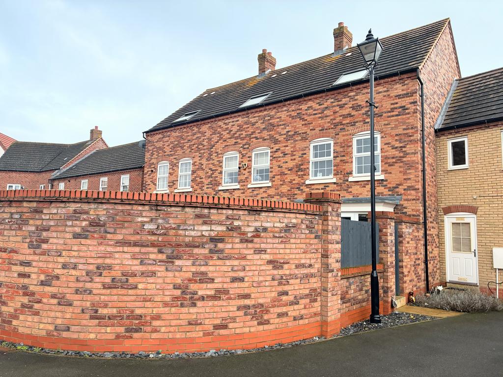 Rear of the property
