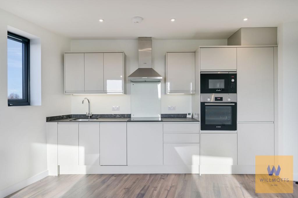 Open plan kitchen/lounge