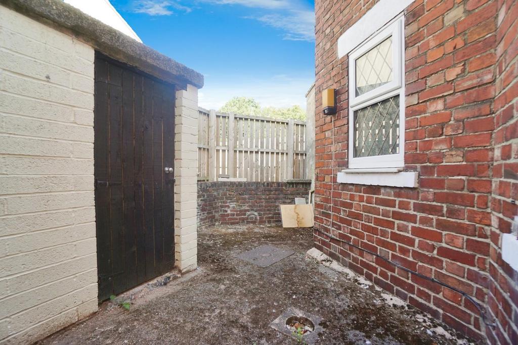 Rear garden