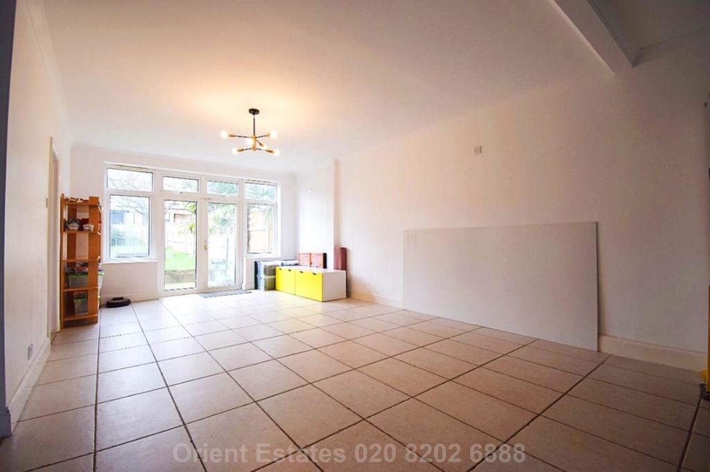 Open-plan living area