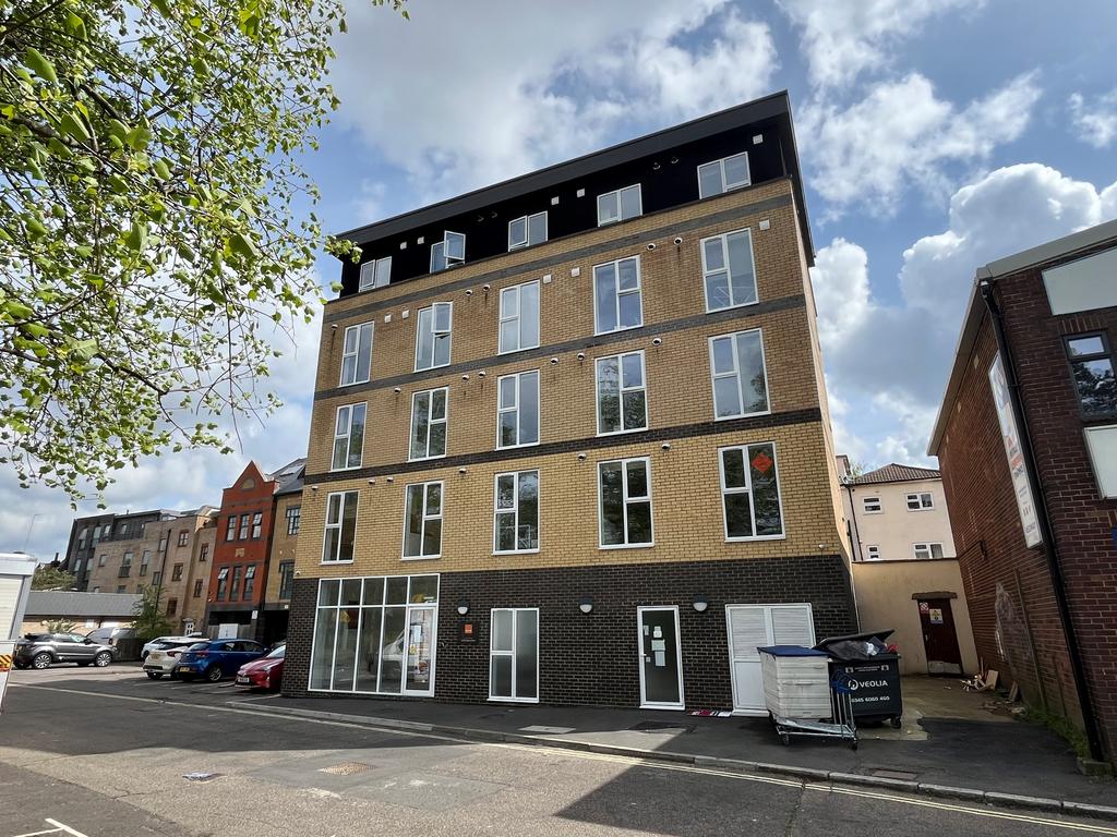 Front of block