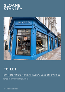 Retail property (high street) to rent, 241-245 Kings Rd London SW3 5EL
