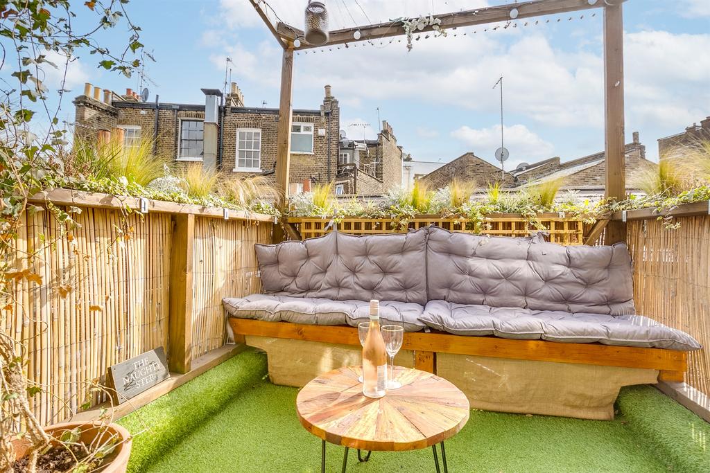 Patio view, garden