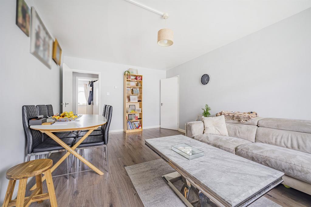 Open-plan living area, open plan living
