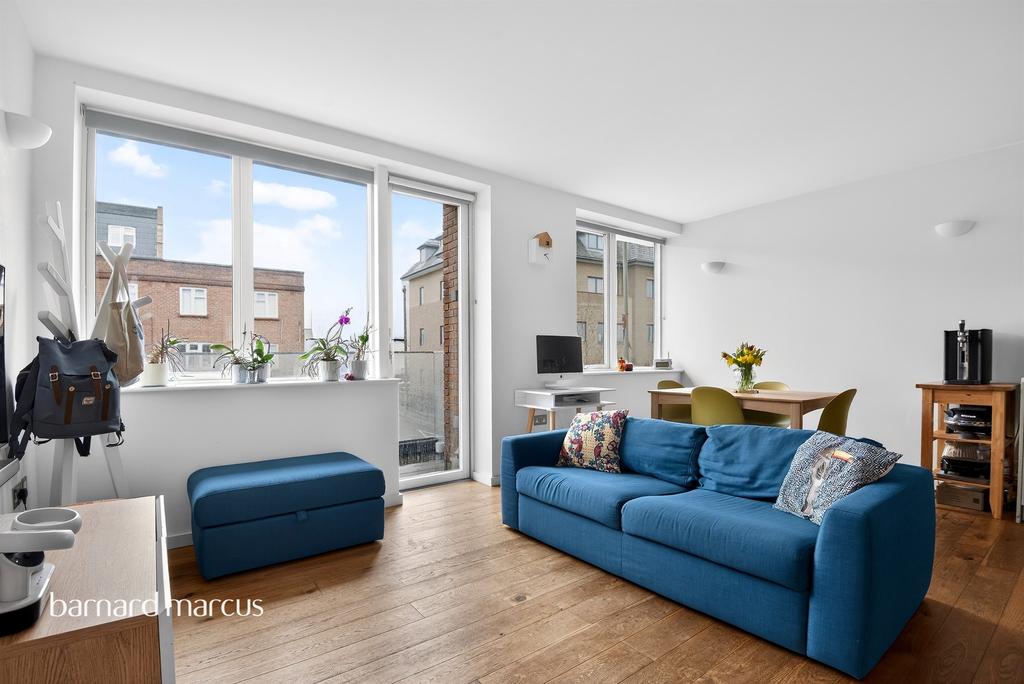 Open-plan living area