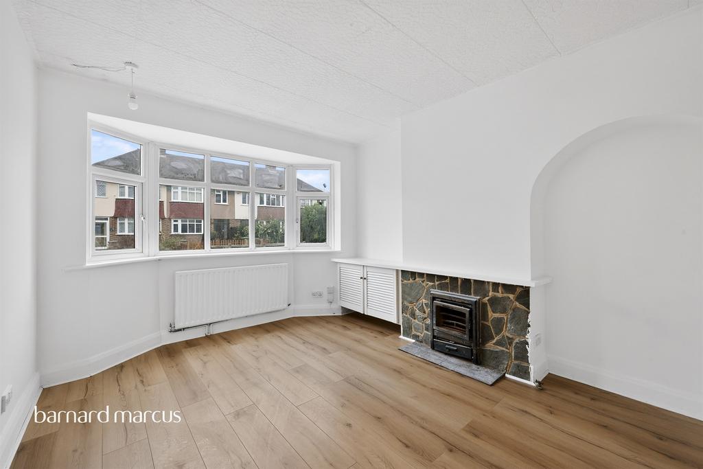 Living room, fireplace