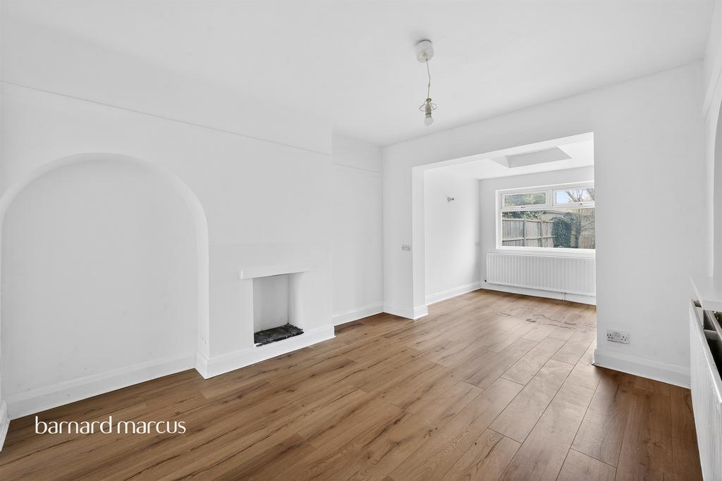Living room, fireplace