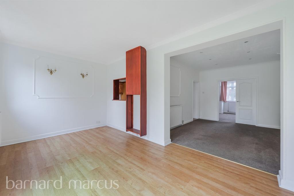 Open-plan living area