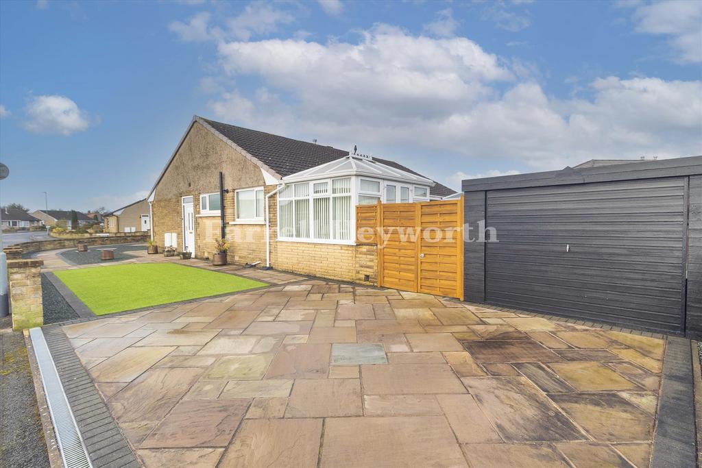 Driveway and garage