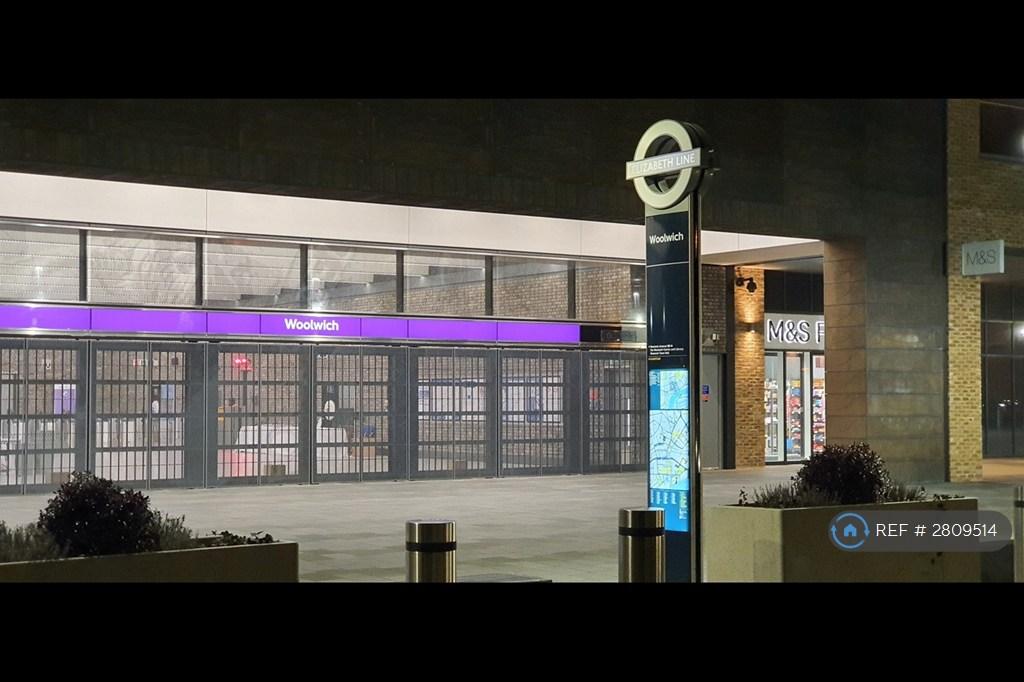 Elizabeth Line Station Woolwich