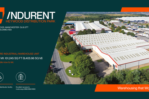 Distribution warehouse to rent, Heywood Distribution Park Heywood OL10 2TT