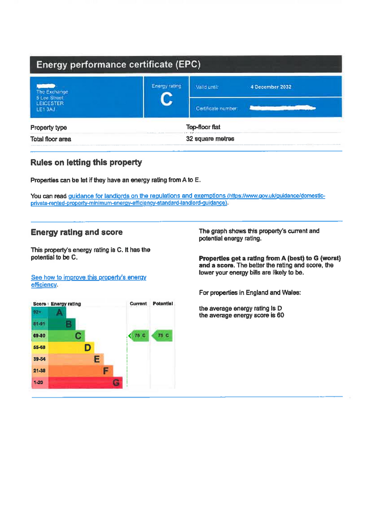 Energy Performance Certificate