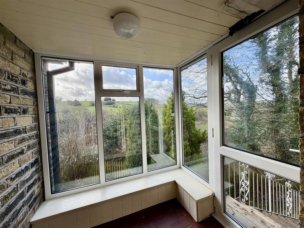 Rear entrance porch