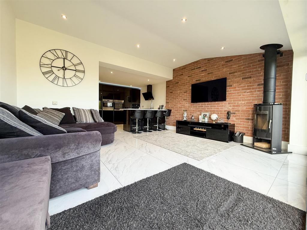 Open plan family room