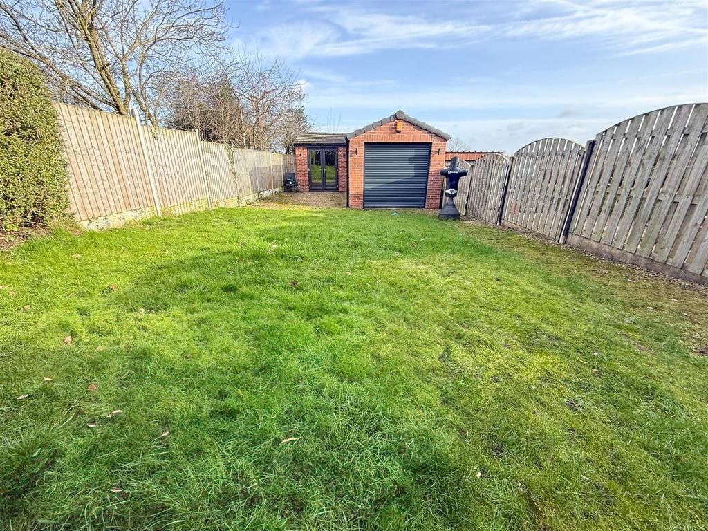 Rear garden