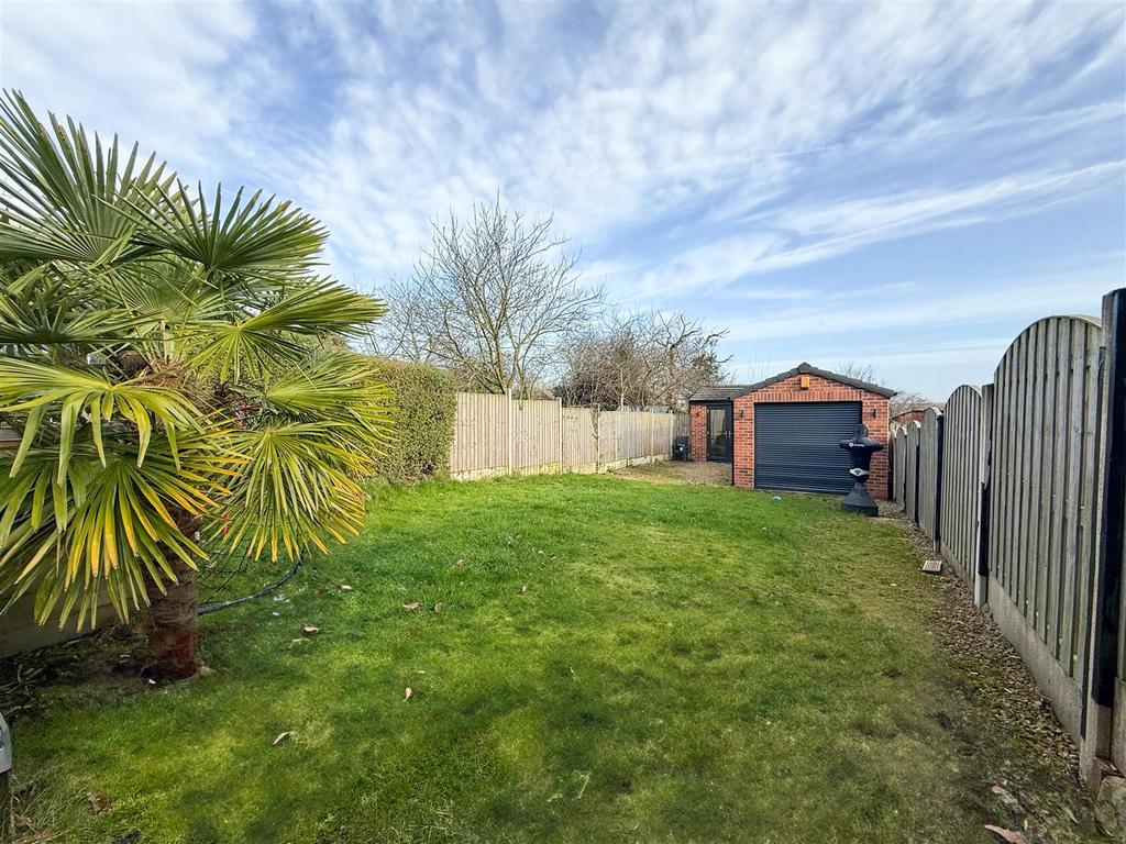 Rear garden