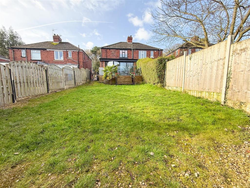 Rear garden
