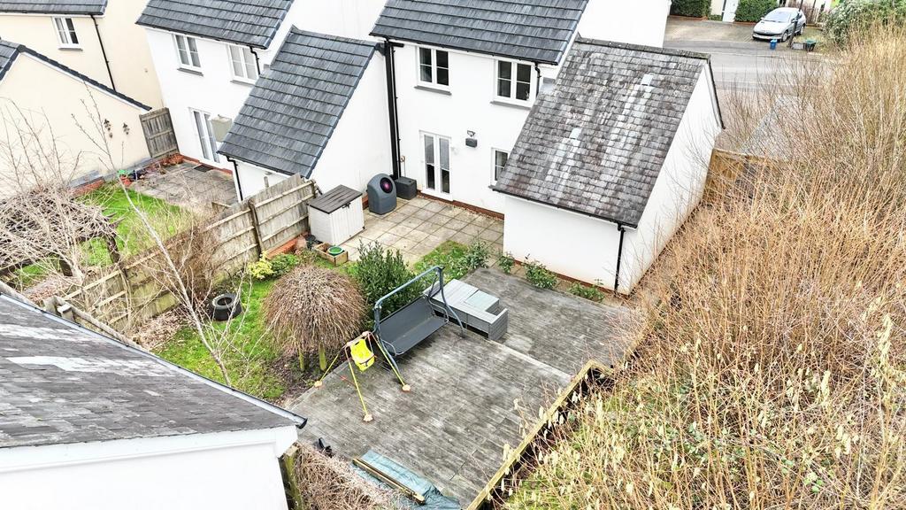 Aerial Rear Garden